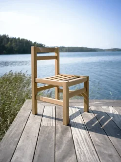 Fri Form Balcony Furniture*06 chair, Teak Brown