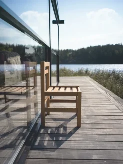 Fri Form Balcony Furniture*06 chair, Teak Brown
