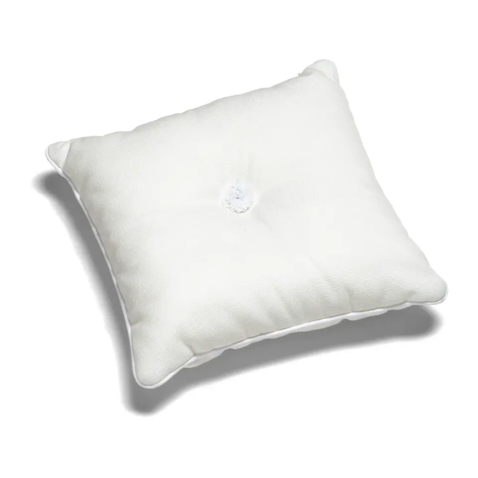 Fri Form Garden Details & Accessories*30 cushion, Nature, 30x30 cm White