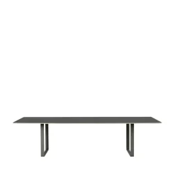Muuto Dining Tables*70/70 dining table 295x108 cm, linoleum-Plywood- Black