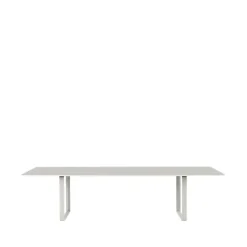 Muuto Dining Tables*70/70 dining table 295x108 cm, linoleum-Plywood- Grey