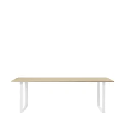 Muuto Dining Tables*70/70 dining table 225x90 cm, Oak venner-Plywood-White Beige
