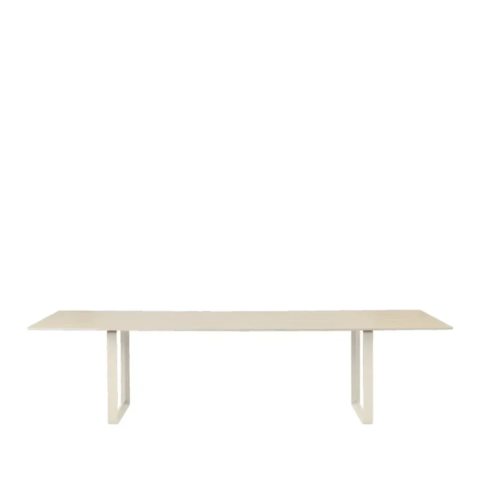 Muuto Dining Tables*70/70 dining table 295x108 cm, Oak veener-Plywood-Sand Beige
