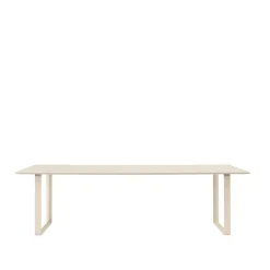 Muuto Dining Tables*70/70 dining table 255x108 cm, Sand laminate-Plywood-Sand Beige