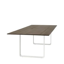 Muuto Dining Tables*70/70 dining table 295x108 cm, Solid smoked oak-White Beige