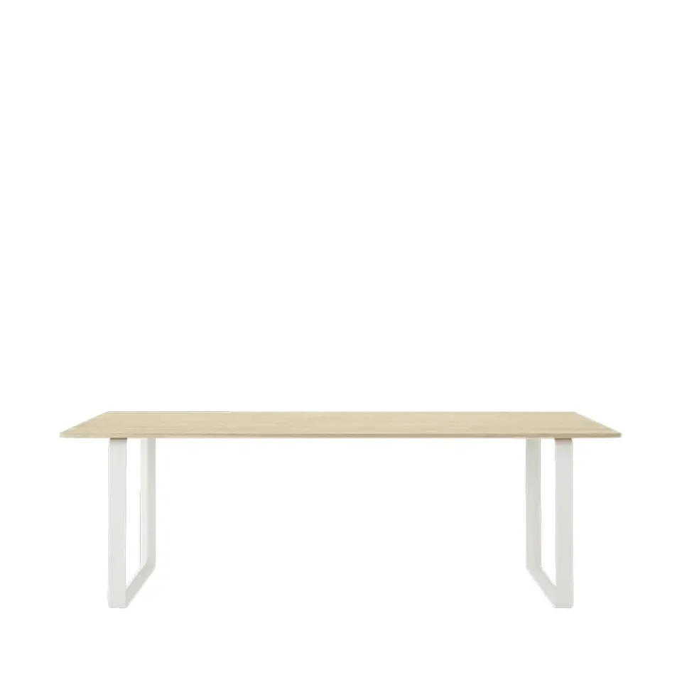 Muuto Dining Tables*70/70 dining table 225x90 cm, Solid oak-White Beige