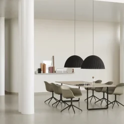 Muuto Dining Tables*70/70 dining table 295x108 cm, Solid oak-White Beige