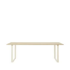 Muuto Dining Tables*70/70 dining table 225x90 cm, Solid oak-Sand Beige