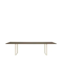 Muuto Dining Tables*70/70 dining table 295x108 cm, Solid smked oak-Sand Beige