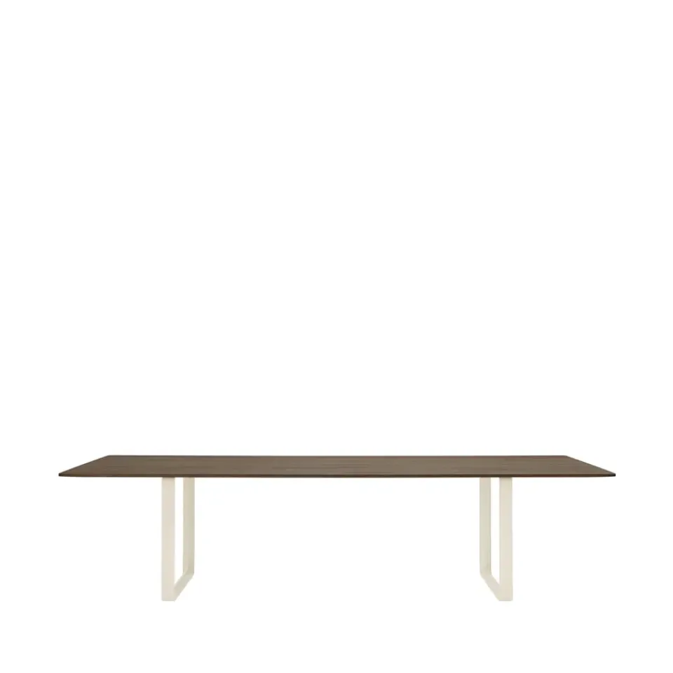 Muuto Dining Tables*70/70 dining table 295x108 cm, Solid smked oak-Sand Beige