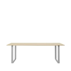 Muuto Dining Tables*70/70 dining table 225x90 cm, Solid oak-Grey Beige