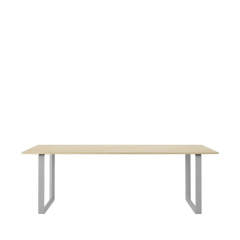 Muuto Dining Tables*70/70 dining table 225x90 cm, Solid oak-Grey Beige