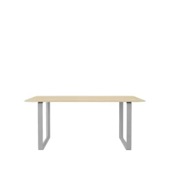 Muuto Dining Tables*70/70 dining table 170x85 cm, Solid oak-Grey Beige