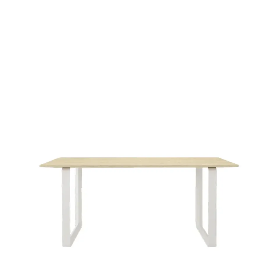 Muuto Dining Tables*70/70 dining table 170x85 cm, Solid oak-White Beige