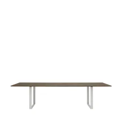 Muuto Dining Tables*70/70 dining table 295x108 cm, Solid smoked oak-Grey Beige