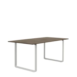Muuto Dining Tables*70/70 dining table 170x85 cm, Solid smoked oak-Grey Beige