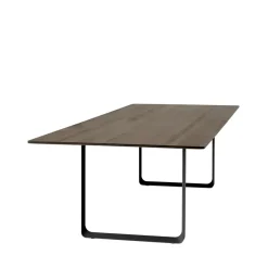 Muuto Dining Tables*70/70 dining table 295x108 cm, Solid smoked oak-Black Beige