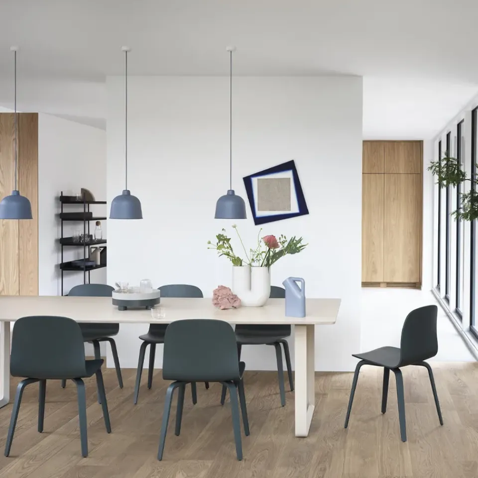 Muuto Dining Tables*70/70 dining table 255x108 cm, Solid oak-Sand Beige