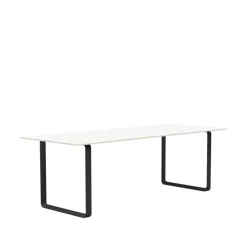 Muuto Dining Tables*70/70 dining table 225x90 cm, laminate-Plywood-Black White