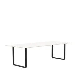 Muuto Dining Tables*70/70 dining table 255x108 cm, laminate-Plywood-Black White