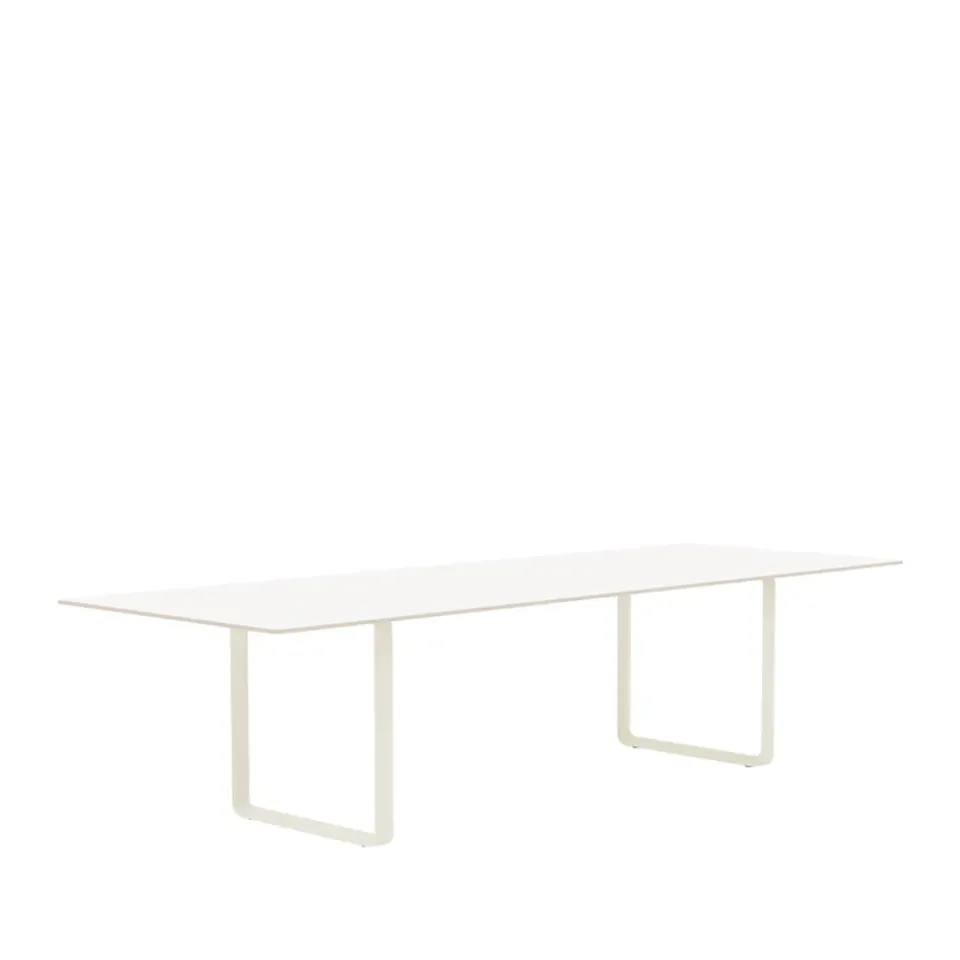 Muuto Dining Tables*70/70 dining table 295x108 cm, laminate-Plywood-Sand White