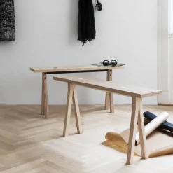 Nomess Copenhagen Benches*2 Dots bench, Ash BrownBlack