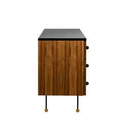 GUBI Dressers & Drawer Units*62 Dresser, American walnut, 3 drawers Brown