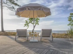 Fri Form Sun Protection*90 parasol, , Ø220 cm Beige