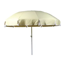 Fri Form Sun Protection*90 parasol, Light , Ø220 cm Yellow