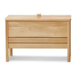 Form & Refine Benches*A Line storage bench 68 cm, Oak Brown