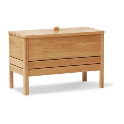 Form & Refine Benches*A Line storage bench 68 cm, Oak Brown