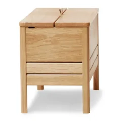Form & Refine Benches*A Line storage bench 68 cm, Oak Brown