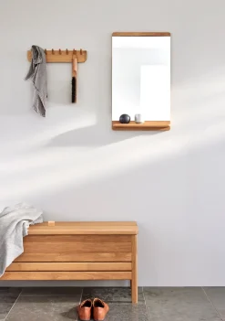 Form & Refine Benches*A Line storage bench 111 cm, Oak Brown