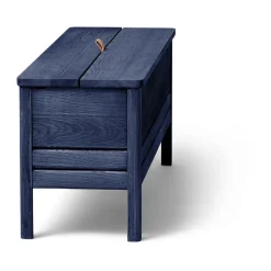 Form & Refine Benches*A Line storage bench 111 cm, Indigo Special Edition Blue