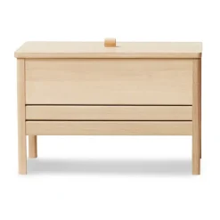 Form & Refine Benches*A Line storage bench 68 cm, Oiled oak Beige