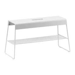 Zone Denmark Garden Sofas & Garden Benches*A-bench outdoor bench with shelf 45 cm, Soft Grey