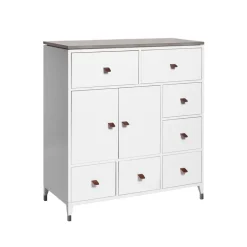 Mavis Dressers & Sideboards*Abisko sideboard, , tabletop in concrete White