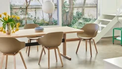 HAY Chairs*About a Chair 22 2.0 chair, Clay-lacquered oak frame Brown