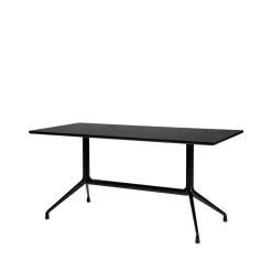 HAY Dining Tables*About a Table 10 dining table, linoleum 160x80 cm frame Black
