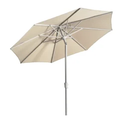 Brafab Sun Protection*Abriola parasol, Champagne, Ø270 cm Beige