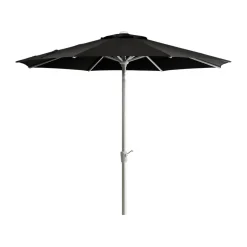 Brafab Sun Protection*Abriola parasol, Charcoal , Ø270 cm Black