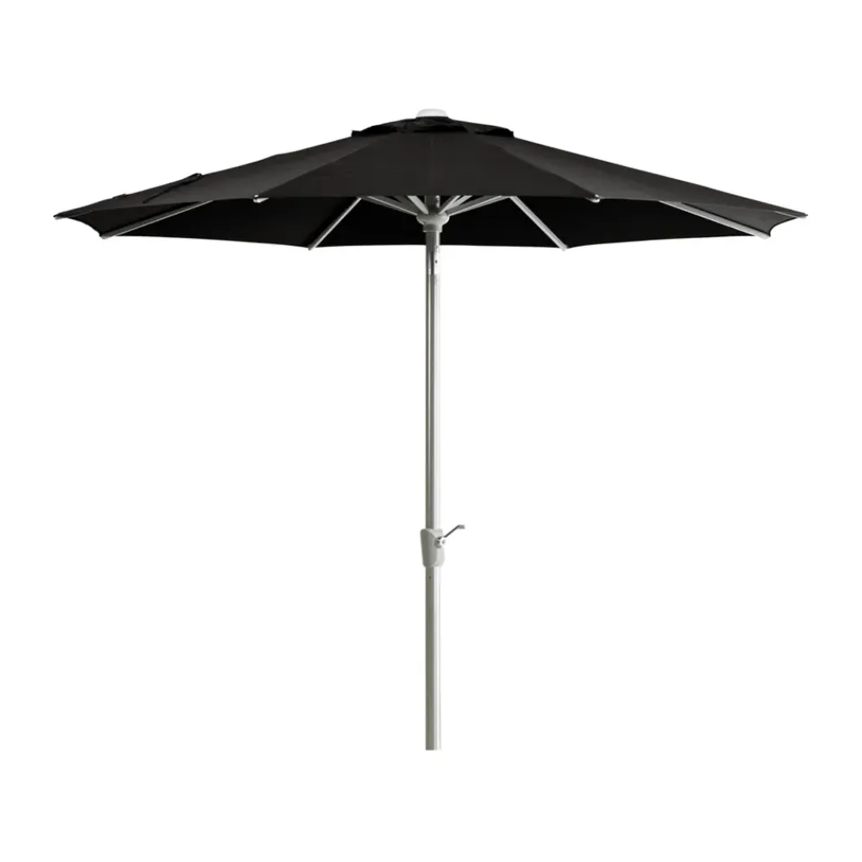 Brafab Sun Protection*Abriola parasol, Charcoal , Ø270 cm Black
