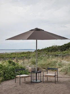 Brafab Sun Protection*Abriola parasol, Charcoal , Ø270 cm Black
