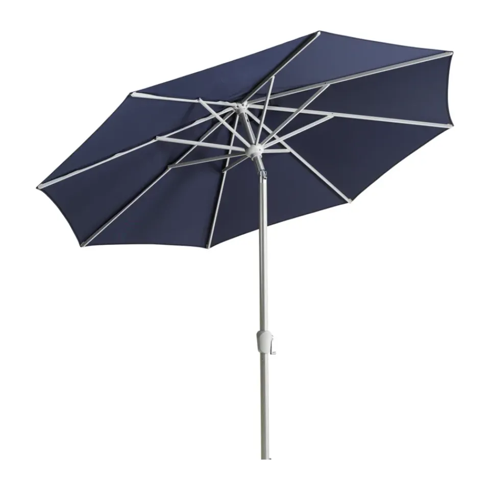 Brafab Sun Protection*Abriola parasol, Dark , Ø270 cm Blue
