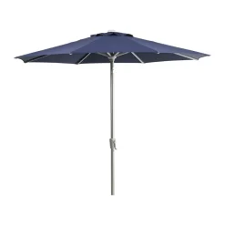 Brafab Sun Protection*Abriola parasol, Dark , Ø270 cm Blue