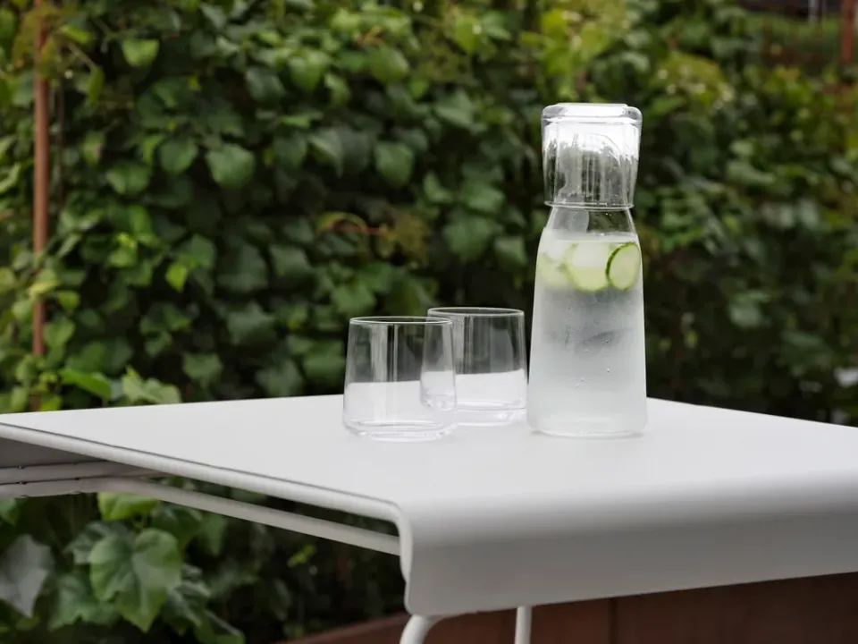 Zone Denmark Balcony Furniture*A-café table outdoor, Soft Grey