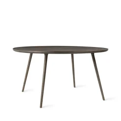 Mater Dining Tables*Accent dining table round, Oak sirka . ø140 cm Grey
