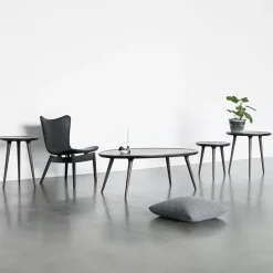 Mater Side Tables*Accent side table, oak sirka , medium Grey