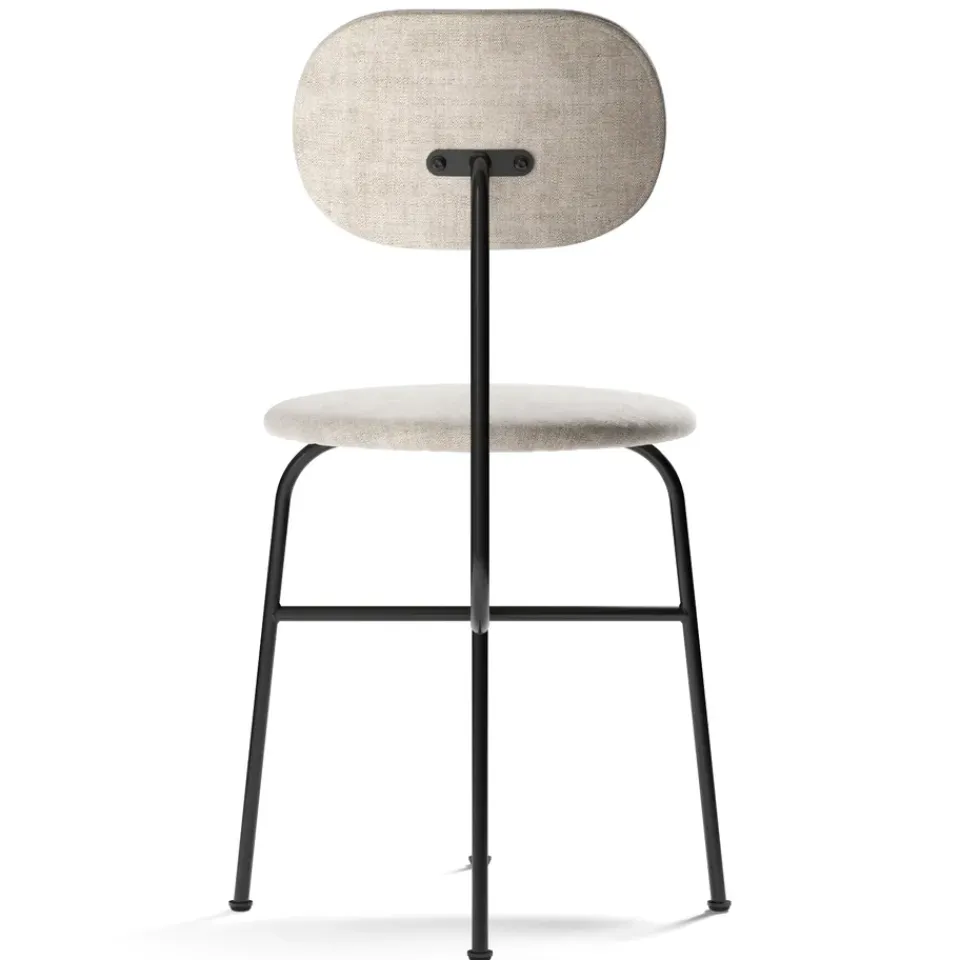 Audo Copenhagen Chairs*Afteroom chair black legs fabric seat, maple 222 Grey