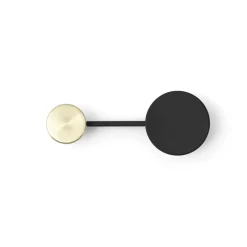 Audo Copenhagen Clothes Racks, Coat Stands & Hangers*Afteroom clothes hanger small, -brass Black
